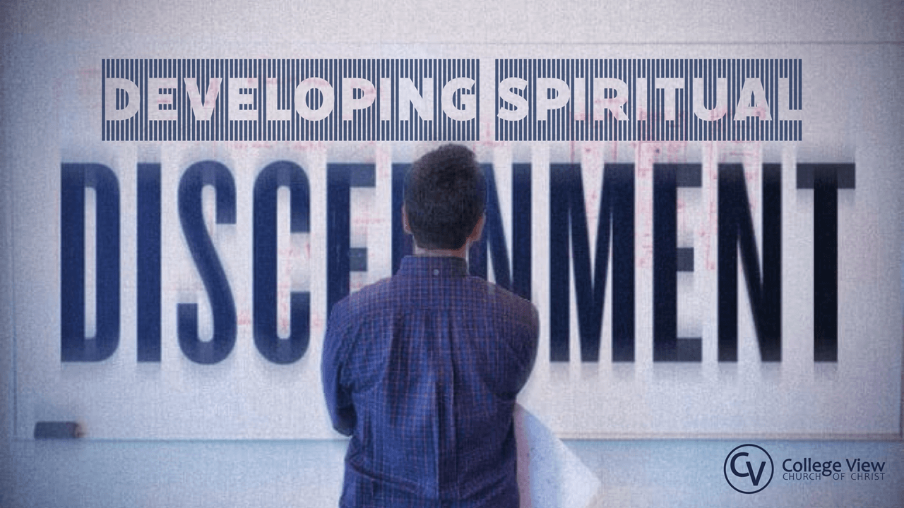 Developing Spiritual Discernment