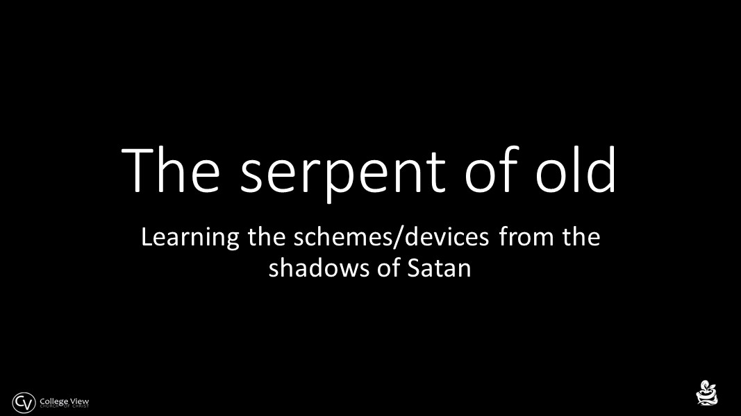 The Serpent of Old